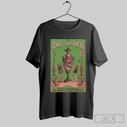 Teskey Brothers September 9 2025 Mgm Music Hall Fenway Boston Ma Tee