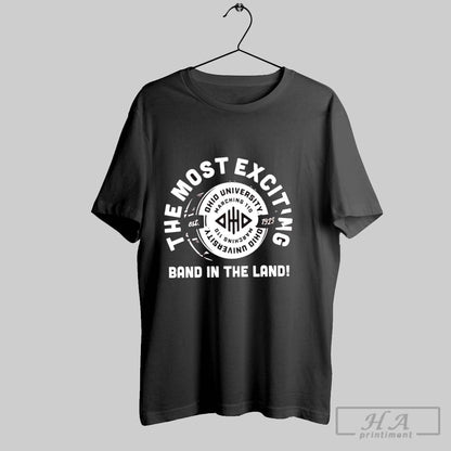 Ohio Bobcats Most Exciting Band Land TShirt Retro Style