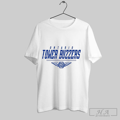 Ontario Tower Buzzers Wings Logo Tee Premium Fashion