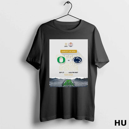 Oregon Ducks Vs Penn State Nittany Lions Game Week September 27 2025