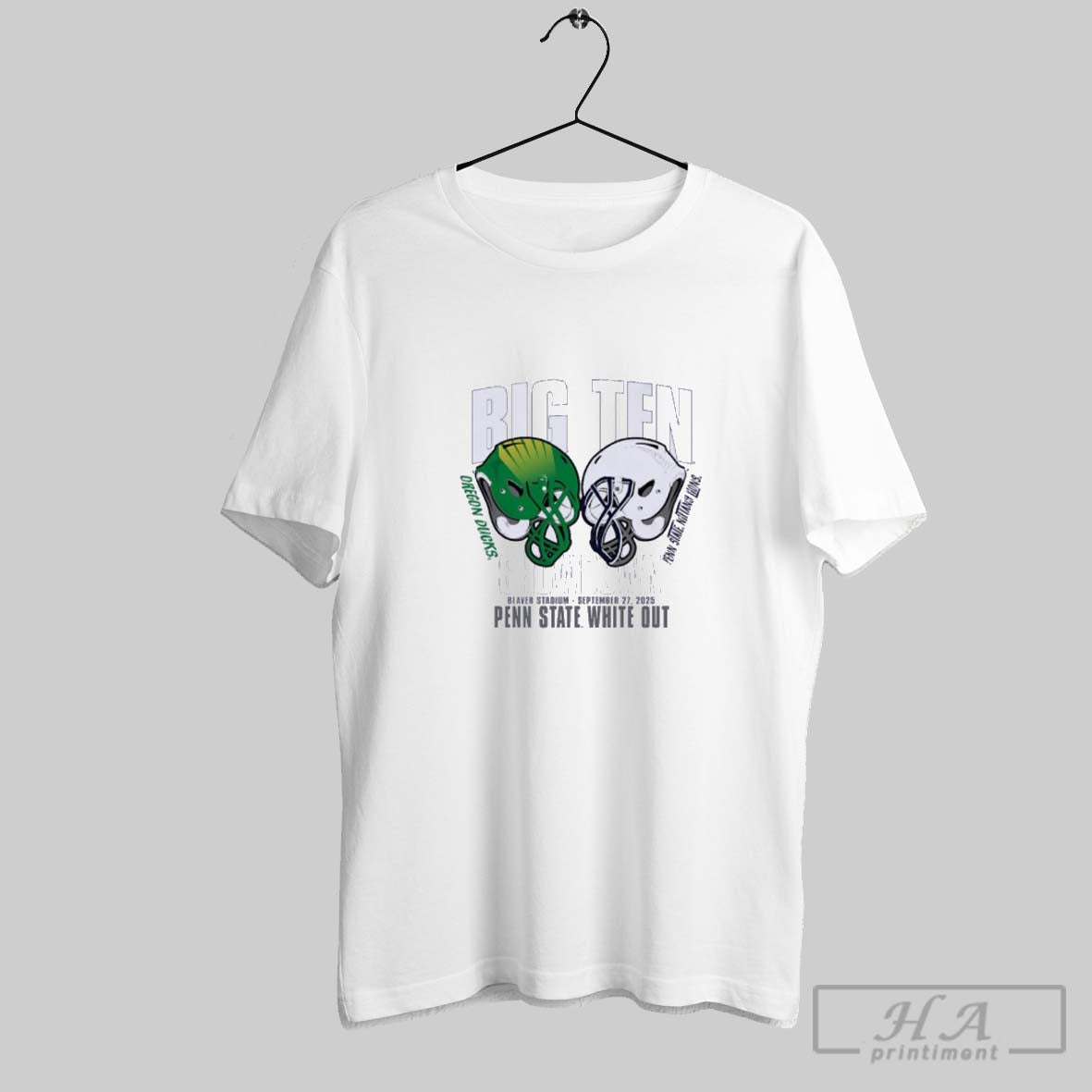 Oregon Vs Penn State Big Ten Showdown Head To Head 2025 TShirt