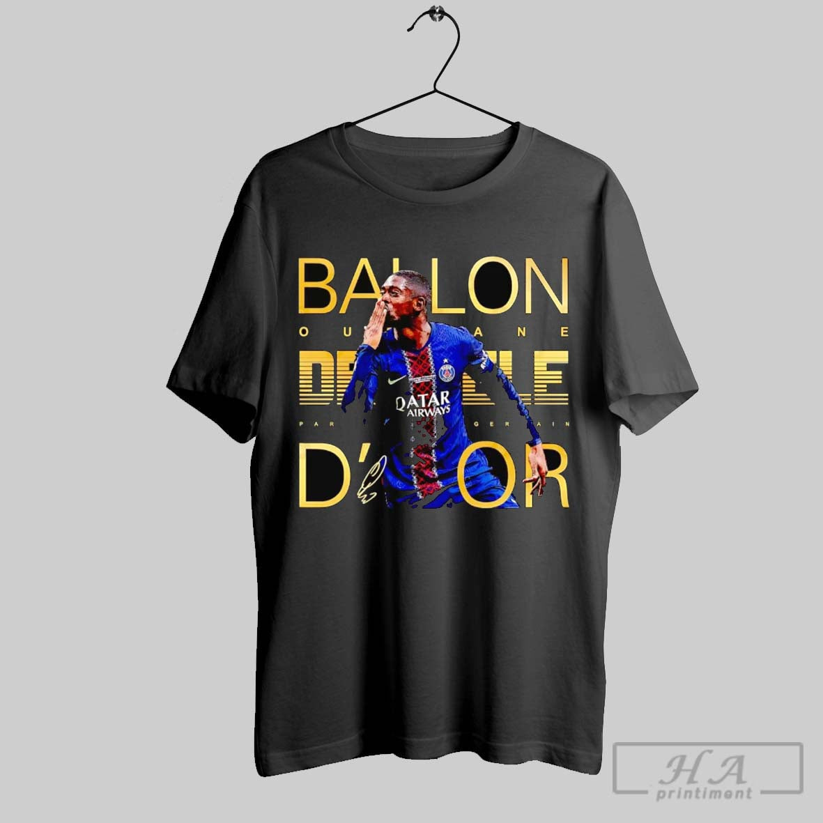 Ousmane Dembele Ballon Dor Paris Saint Germain Hoodie Classic Fashion