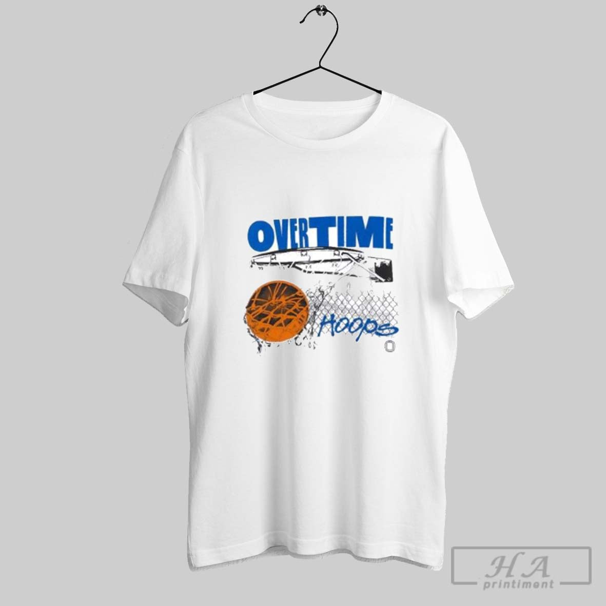 Overtime Hoops TShirt Premium Fashion