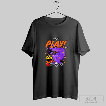 Pacman Halloween Lets Play Ghosts Video Games Tank Top Unique Apparel