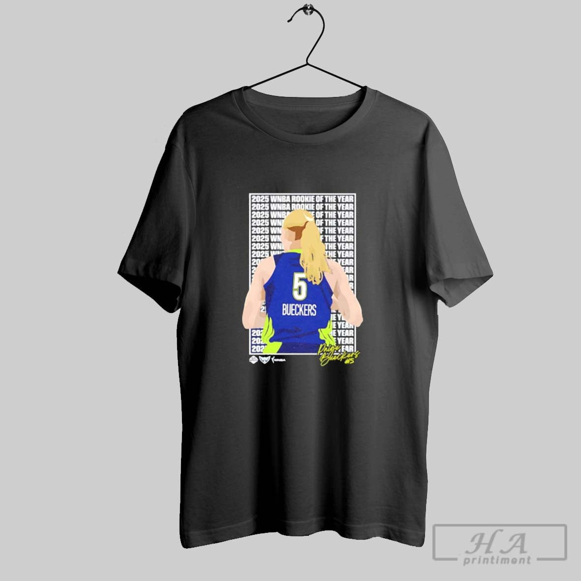 Paige Bueckers Wnba Rookie Year 2025 Cartoon Tee Retro Outfit