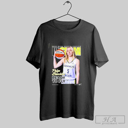 Paige Bueckers Ready To Fly 2025 Wnba Rookie Year Tee Vintage Look