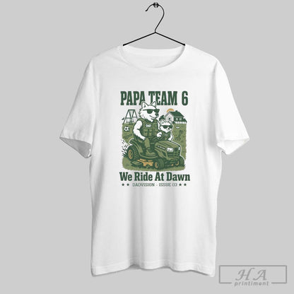 Papa Team 6 We Ride Dawn Dadvision Issue 03 Painting Shirt Exclusive