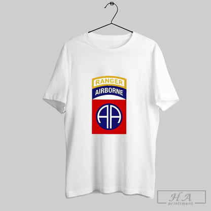 Paratroopers 82Nd Airborne Division Patch Ranger Ladies Sweatshirt
