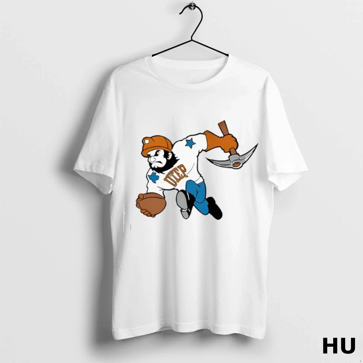 Paydirt Pete Mascot University Texas El Paso Utep Miners Ladies