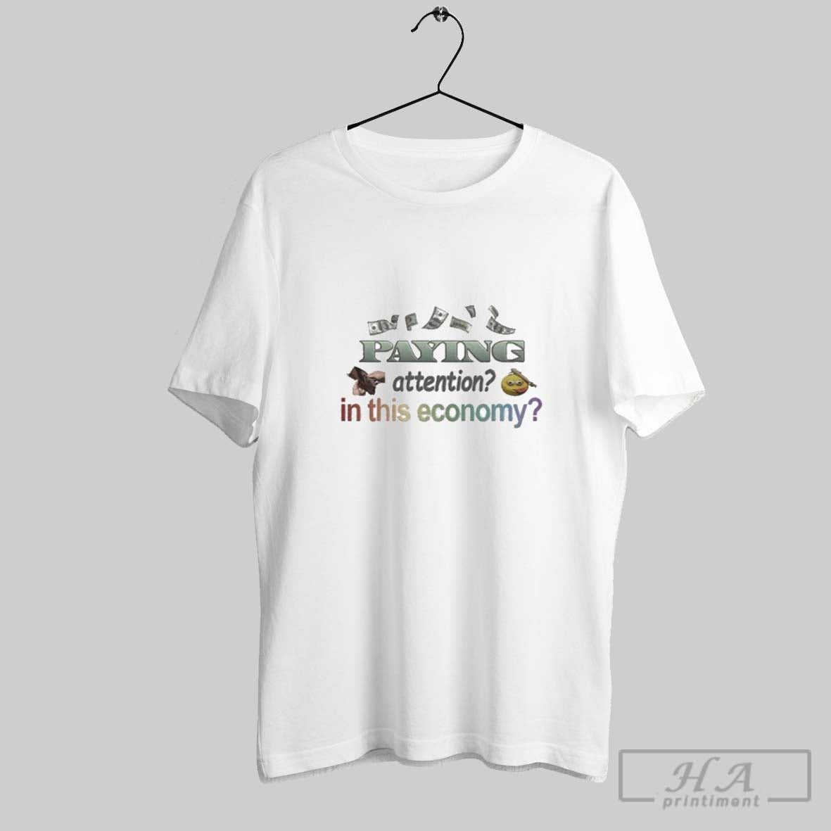 Paying Attention This Economy Sweatshirt Elegant Art