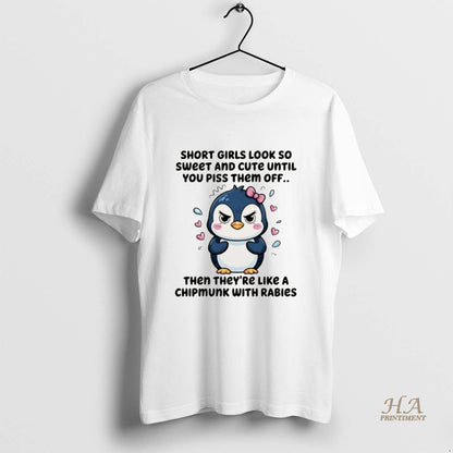 Penguin Short So Sweet And Until You Piss Them Off Sweatshirt Unique