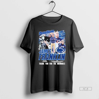 Penn State James Franklin Thank You Memories Tank Top Unique
