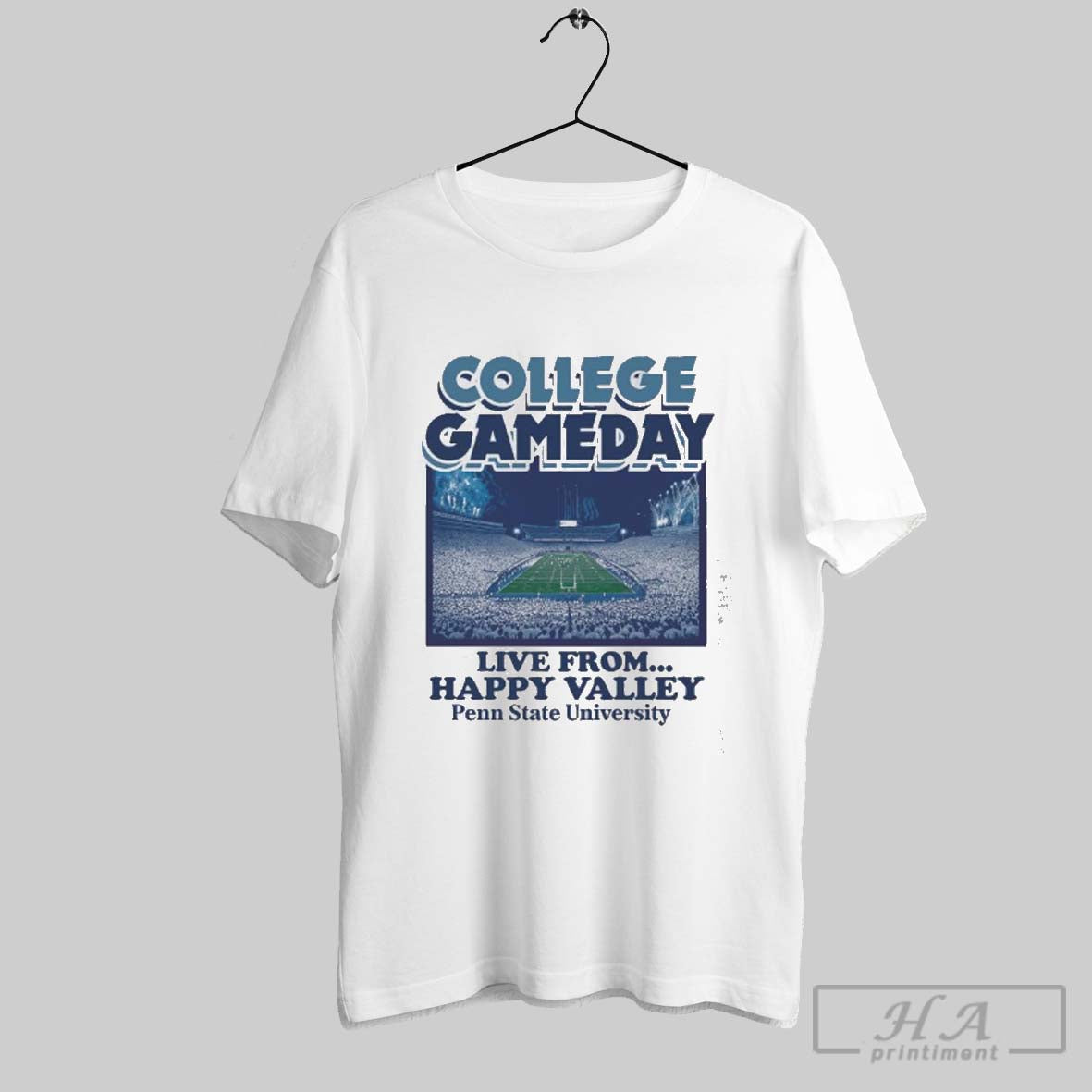 Penn State Nittany Lions 2025 College Gameday Beaver Stadium Happy