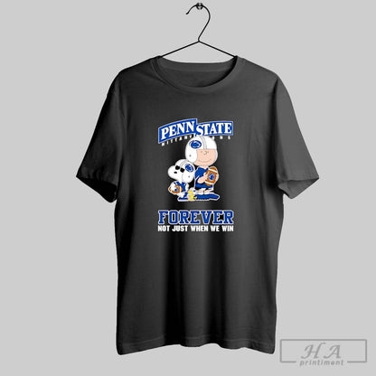 Penn State Nittany Lions Charlie Brown Cartoon Forever Shirt