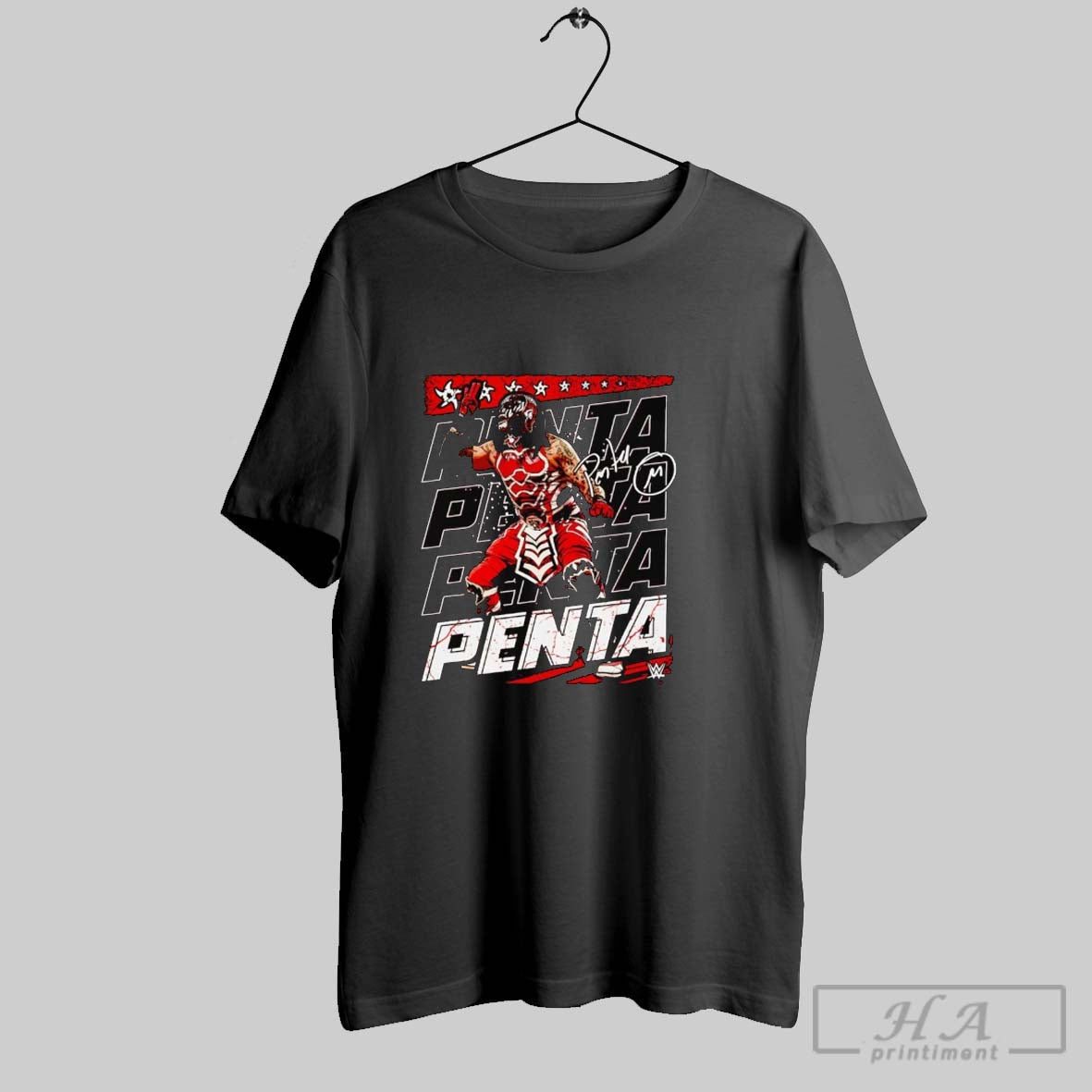 Penta Name Repeat Gritty Tank Top Classic Style