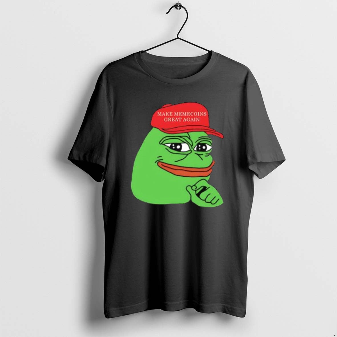 Pepe Make Memecoins Great Again Shirt Premium Design