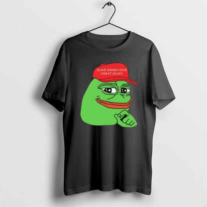 Pepe Make Memecoins Great Again Shirt Premium Design
