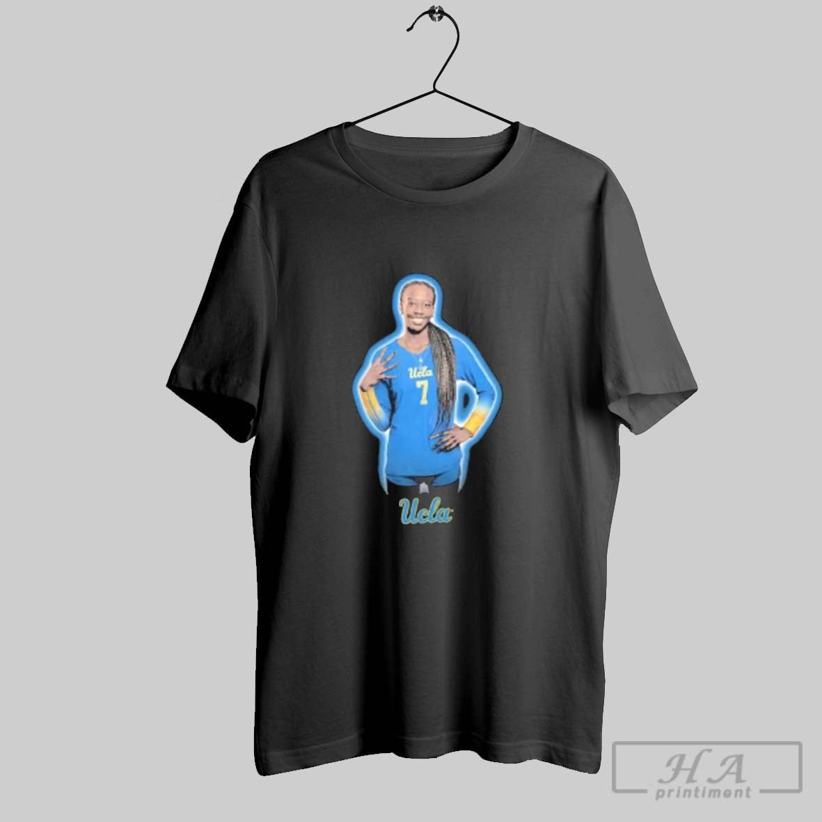 Phekran Kong Ucla Bruins Womens Volleyball Portrait Long Sleeve