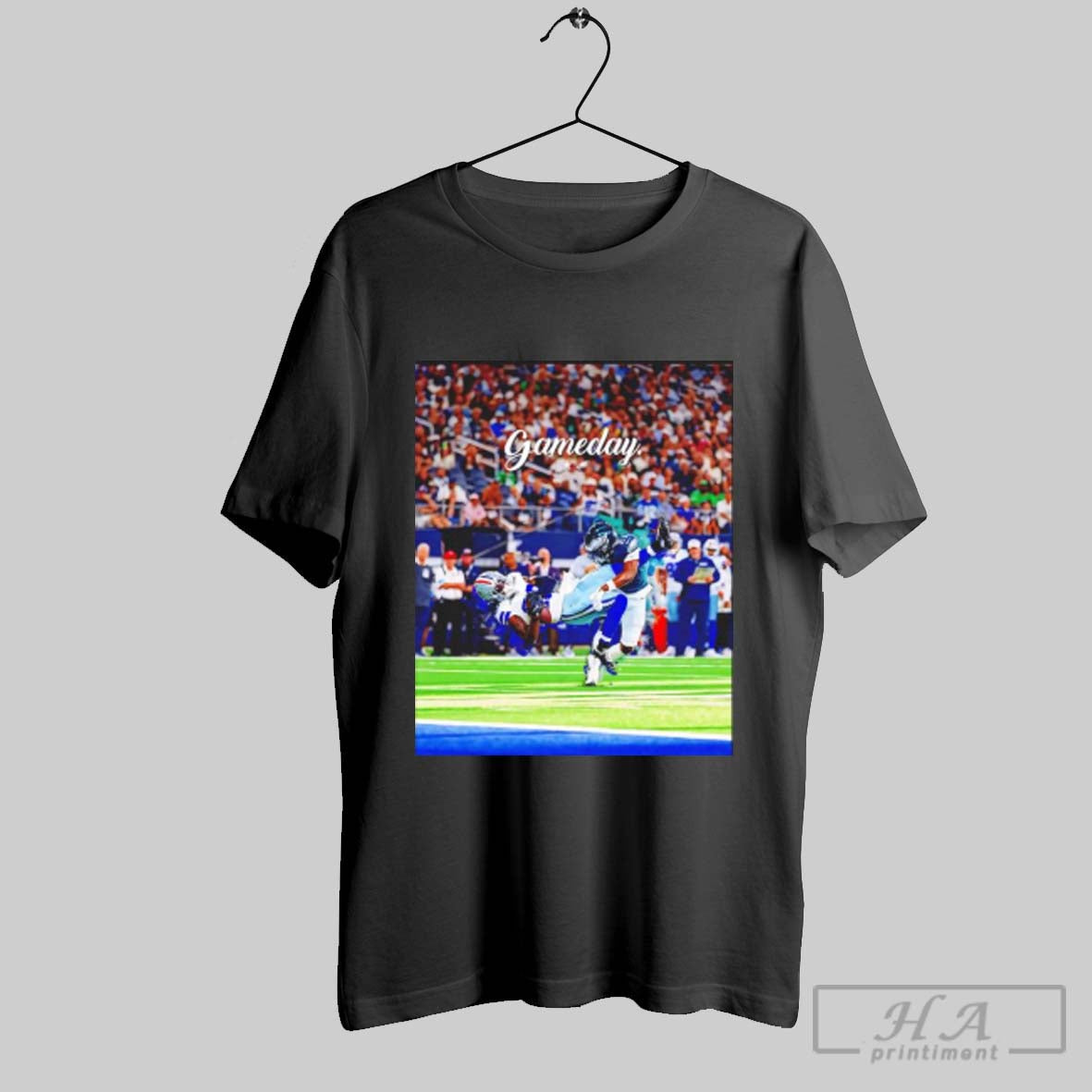 Philadelphia Eaglethe Vs Dallas Cowboys Gameday 2025 Tee Retro Apparel