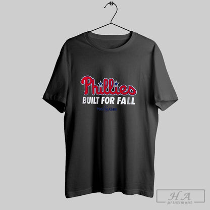 Philadelphia Phillies 2025 Mlb Postseason Built Fall Tee Authentic