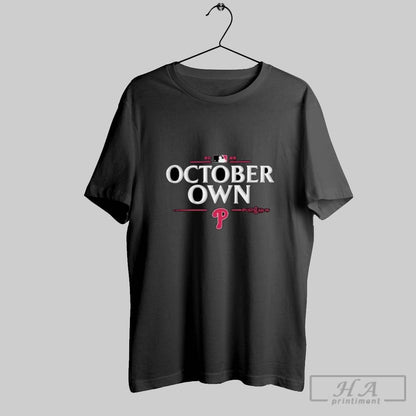 Philadelphia Phillies 2025 Mlb Postseason Own October Tank Top