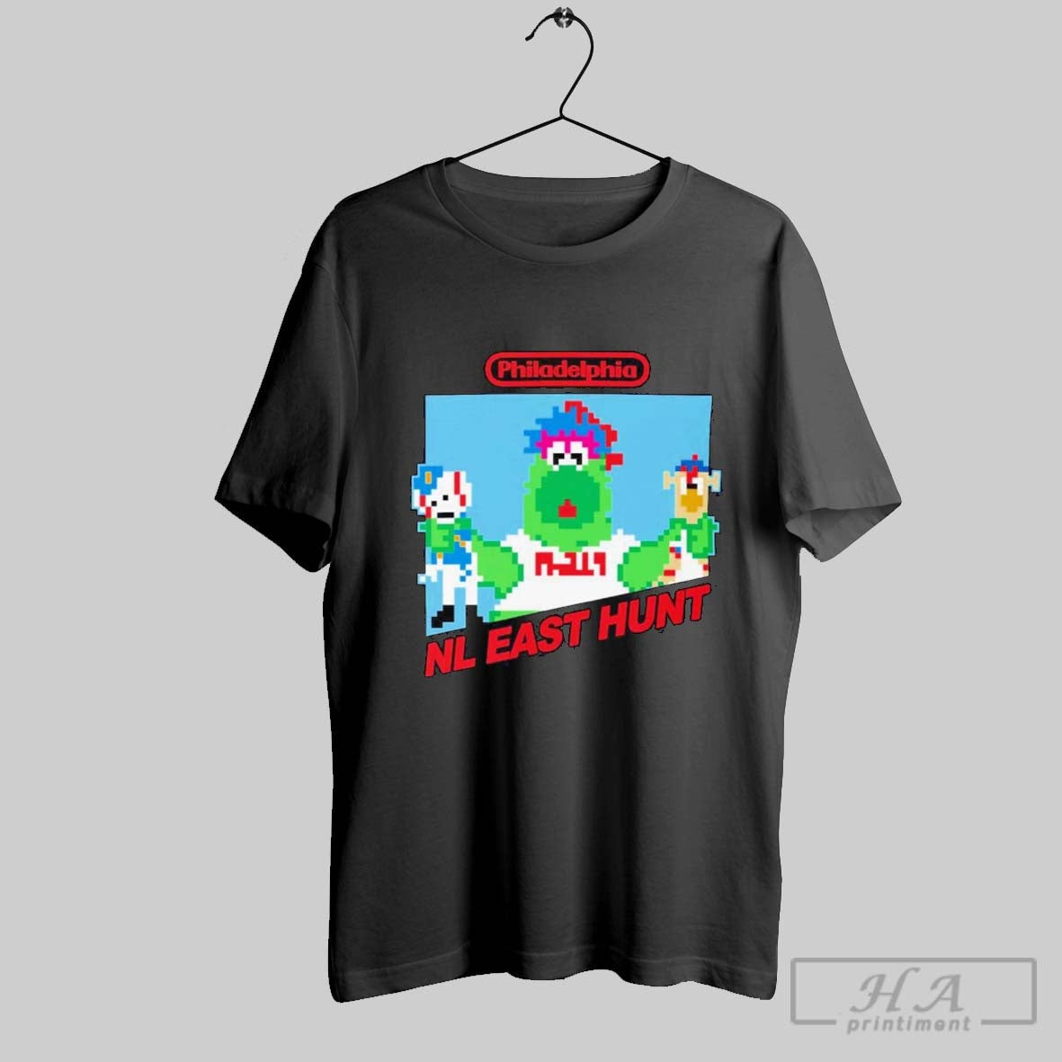 Philadelphia Phillies Phanatic Mascot Nl East Hunt TShirt Authentic