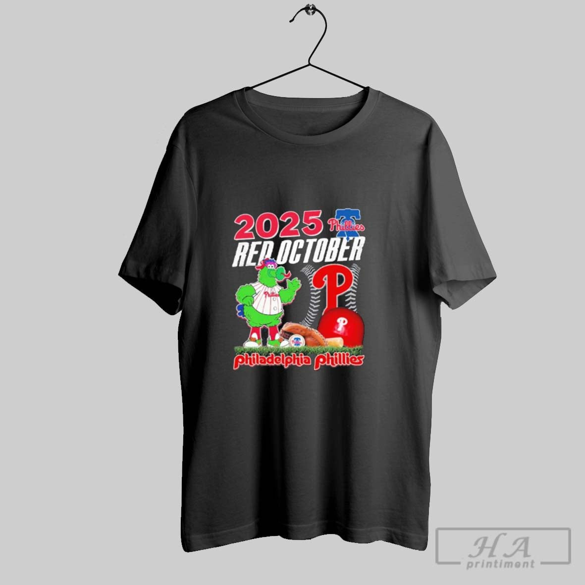 Phillies Red October 2025 Phanatic Masco Hoodie Trendy Fashion