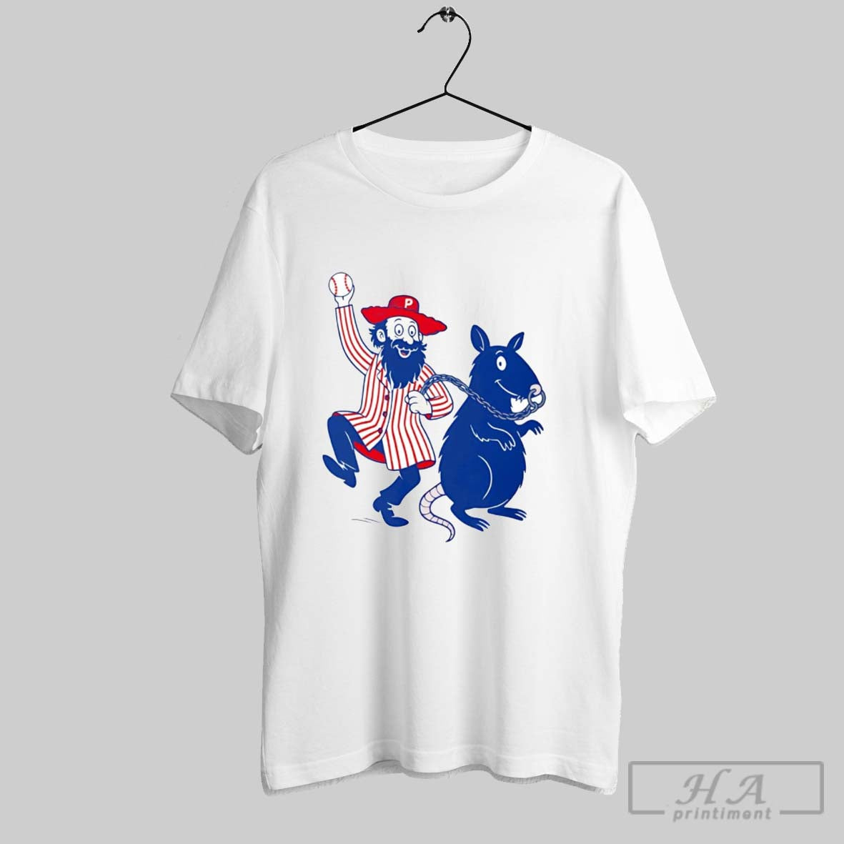 Phillies Dancing Dutchman And Hit Rat Chauncey TShirt Modern Fashion