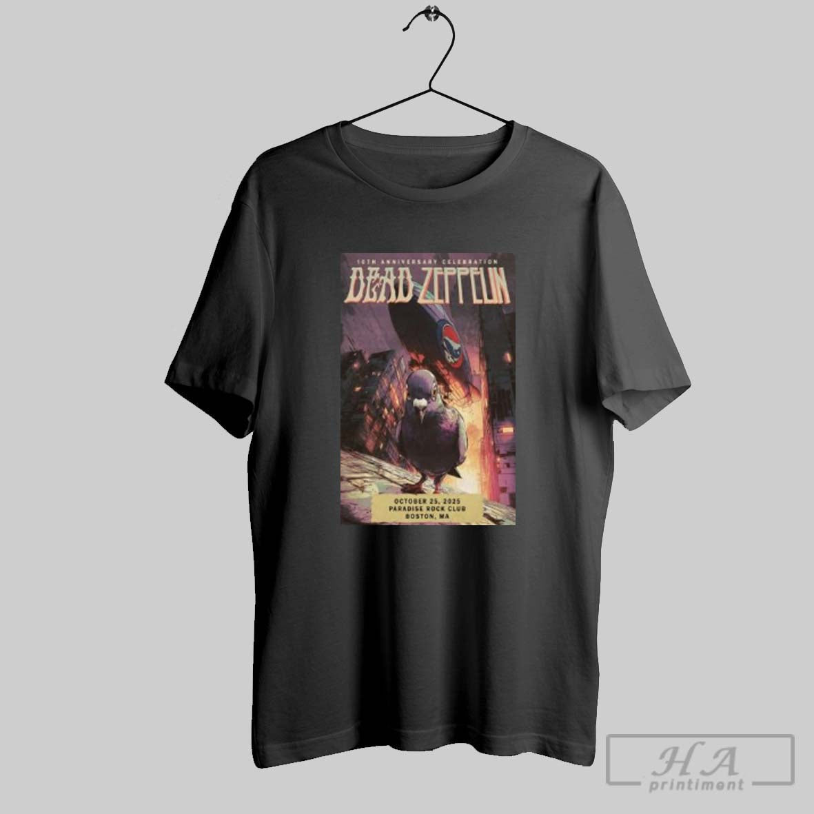 Pigeons Playing Ping Pong Boston Massachusetts Oct 25 2025 TShirt