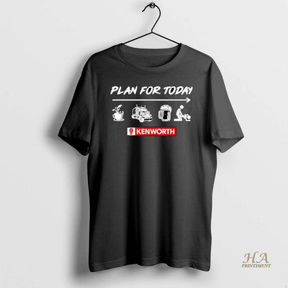 Plan Today Kenworth Logo Hoodie Vintage Merch