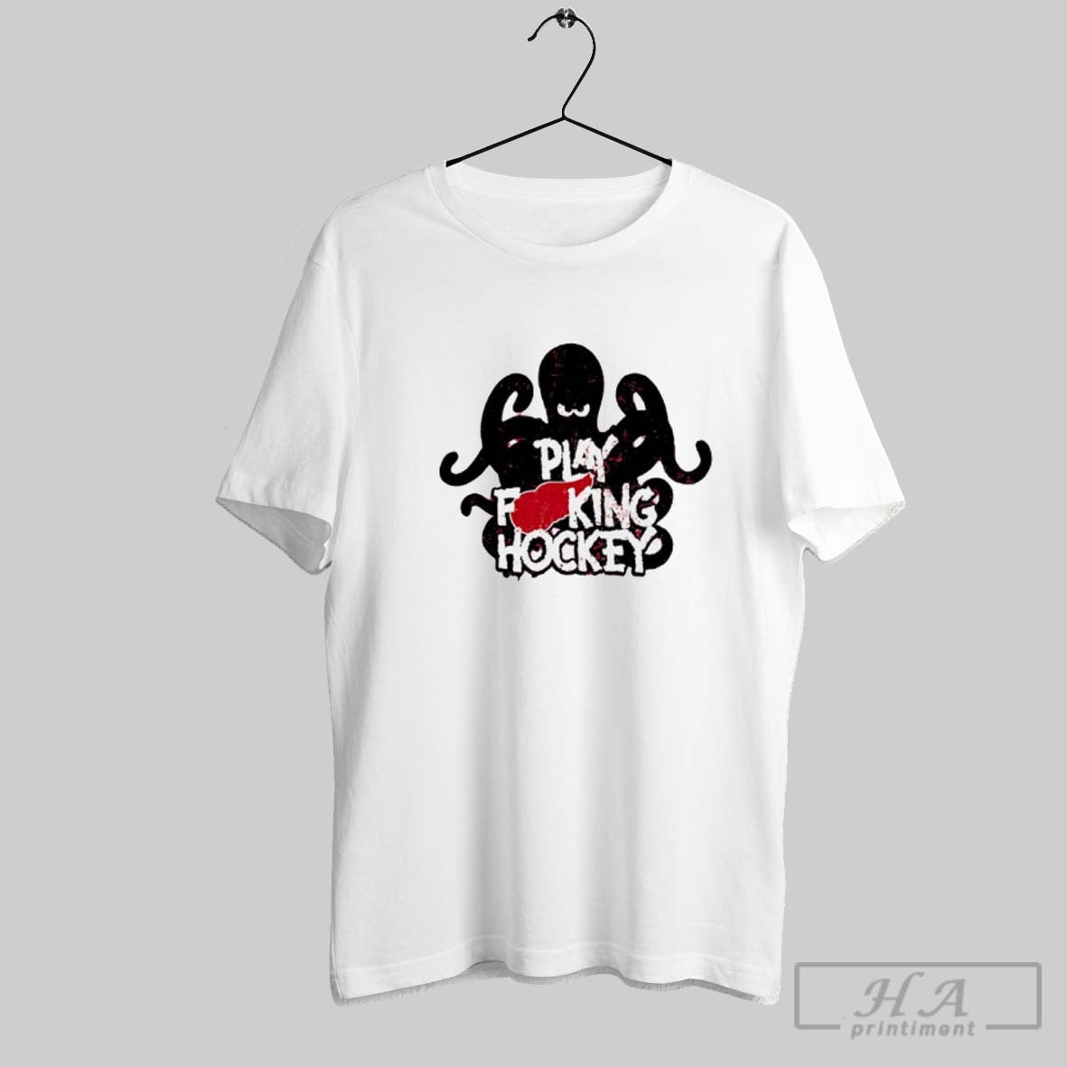 Play F King Hockey S Tank Top Modern Style