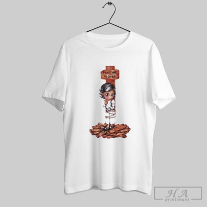 Playtime Is Over Joan Arc TShirt Unique Collection