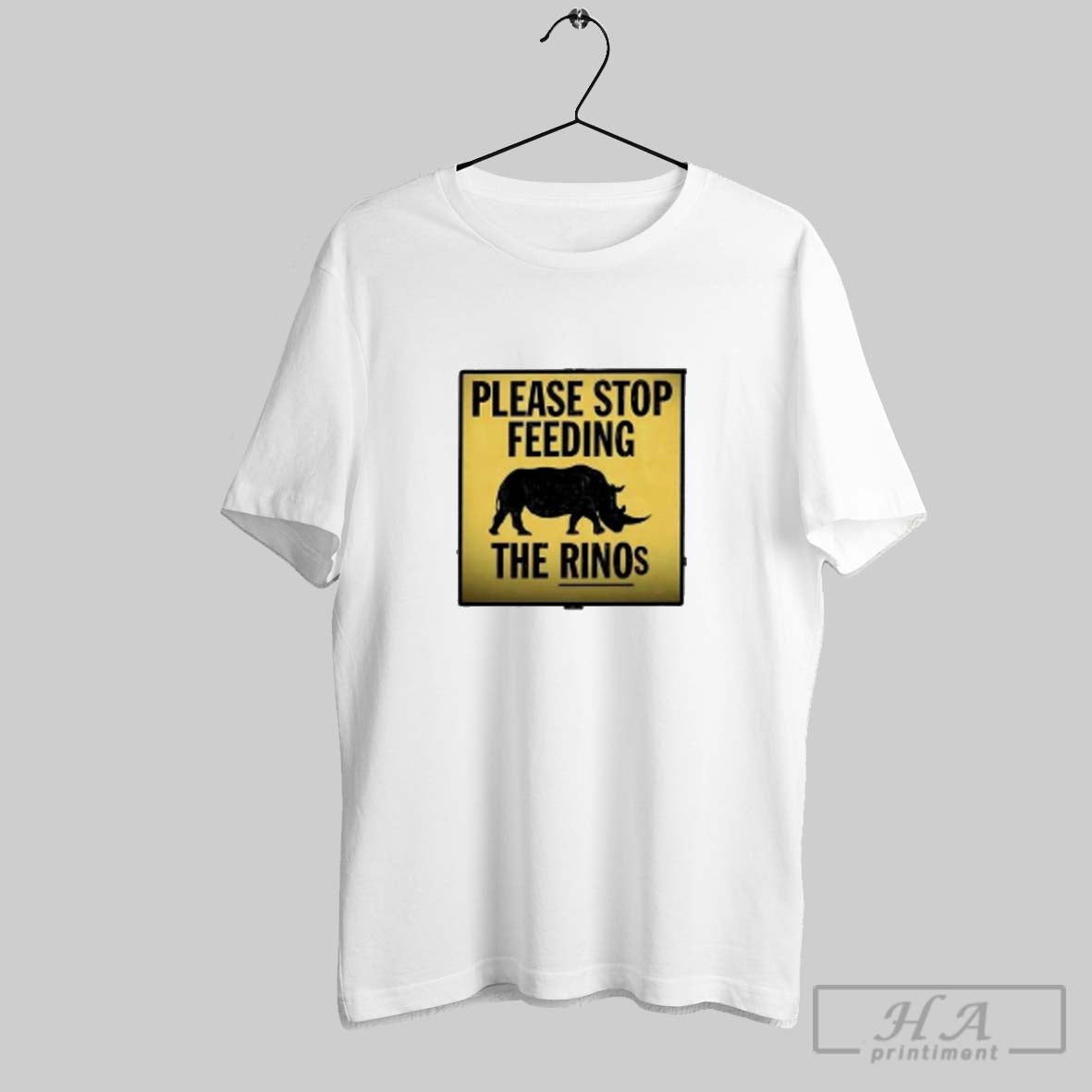 Please Stop Feeding Rinos TShirt Authentic Outfit