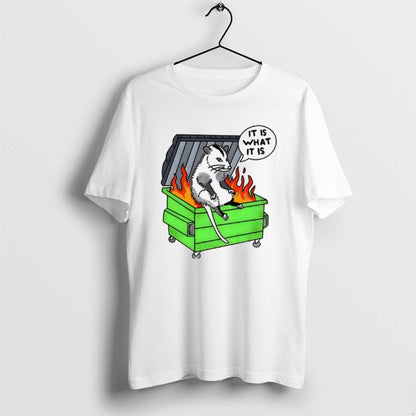 Possum Thinking Edge Danger It Is What It Is Tee Classic Look