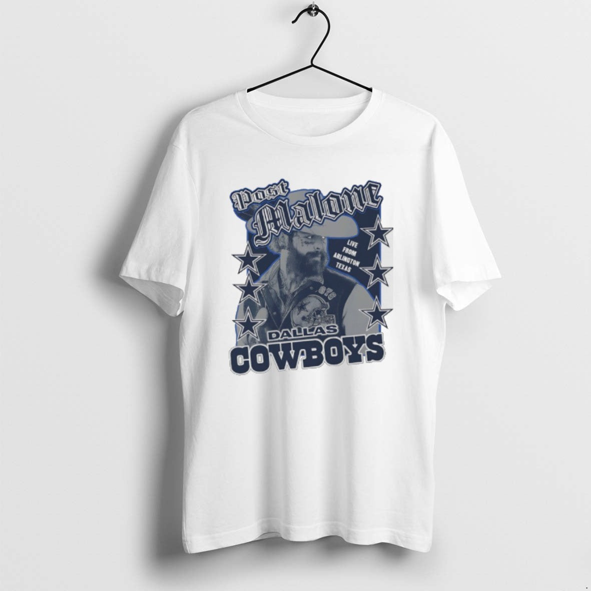 Post Malone Dallas Cowboys Live From Arlington Texas Concert Shirt