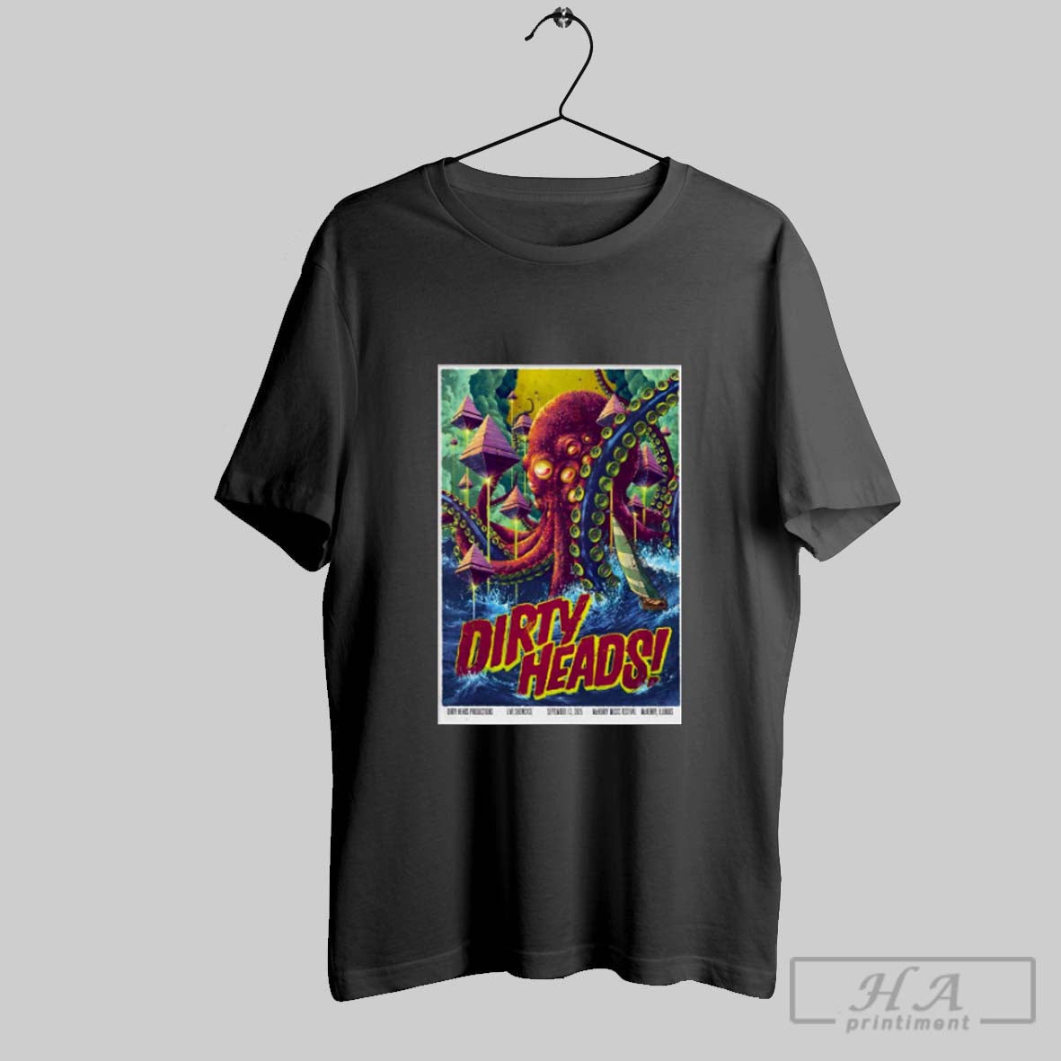 Poster Dirty Heads Mchenry Music Festival September 13 2025 Mchenry