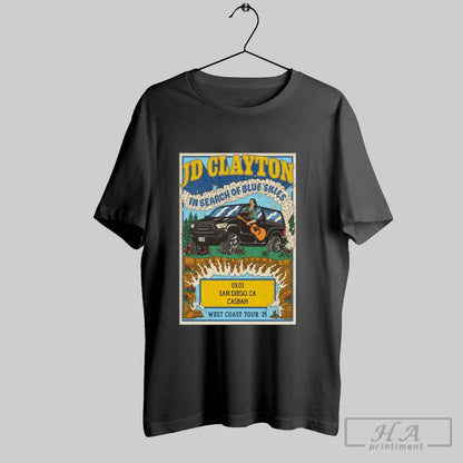 Poster Jd Clayton September 3 2025 Casbah San Diego Ca West Coast