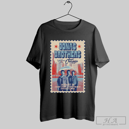Poster Jonas Brothers August 26 2025 Credit Union 1 Amphitheatre