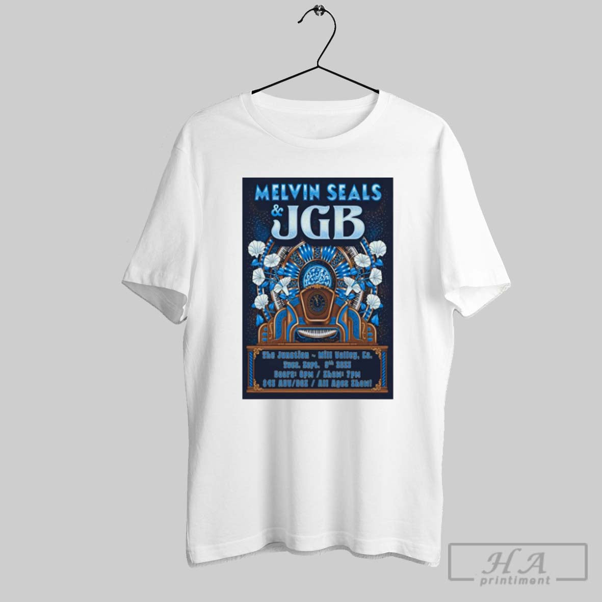 Poster Melvin Seals And Jgb September 9 2025 Junction Beer Garden