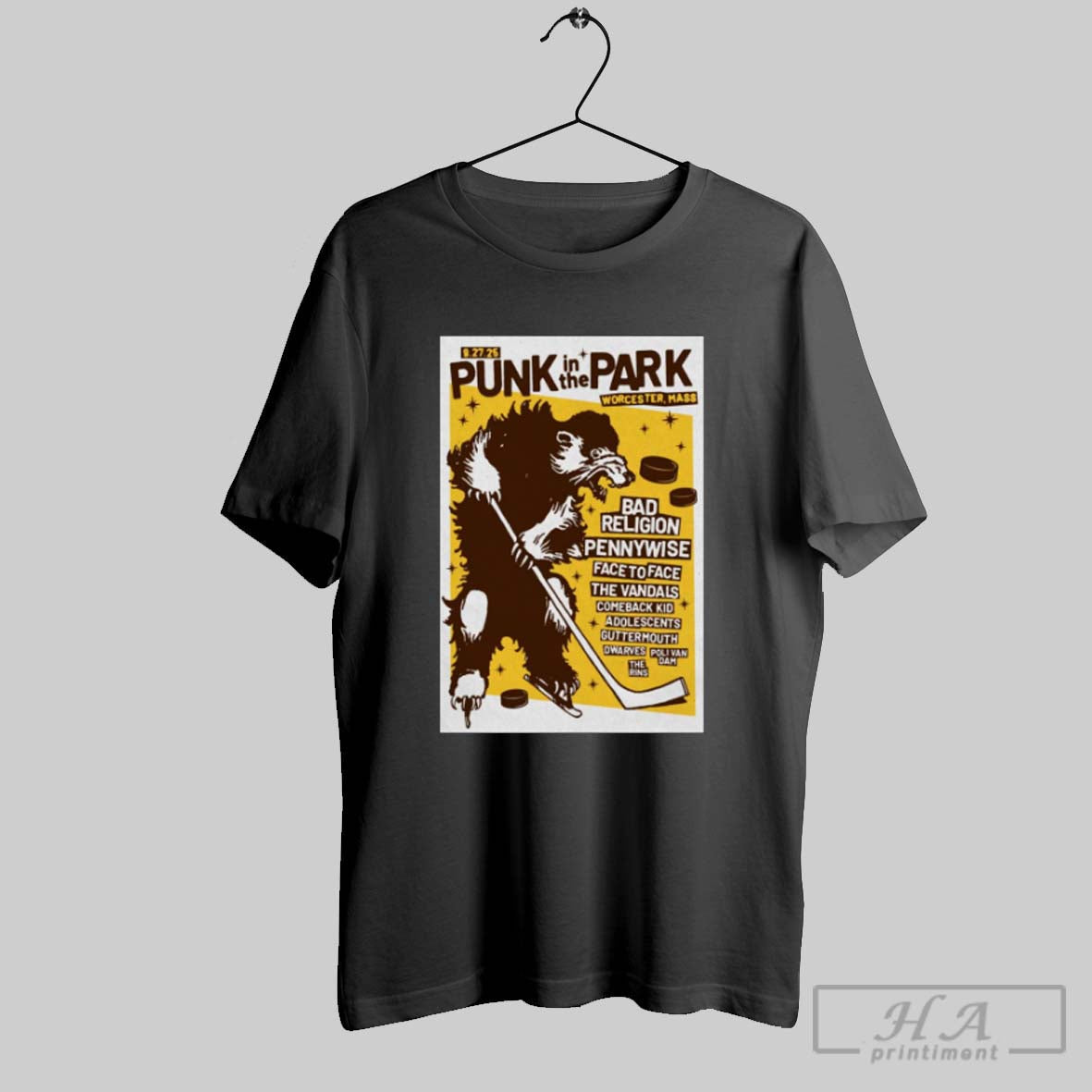Poster Punk Park September 27 2025 Worcester Mass TShirt Premium