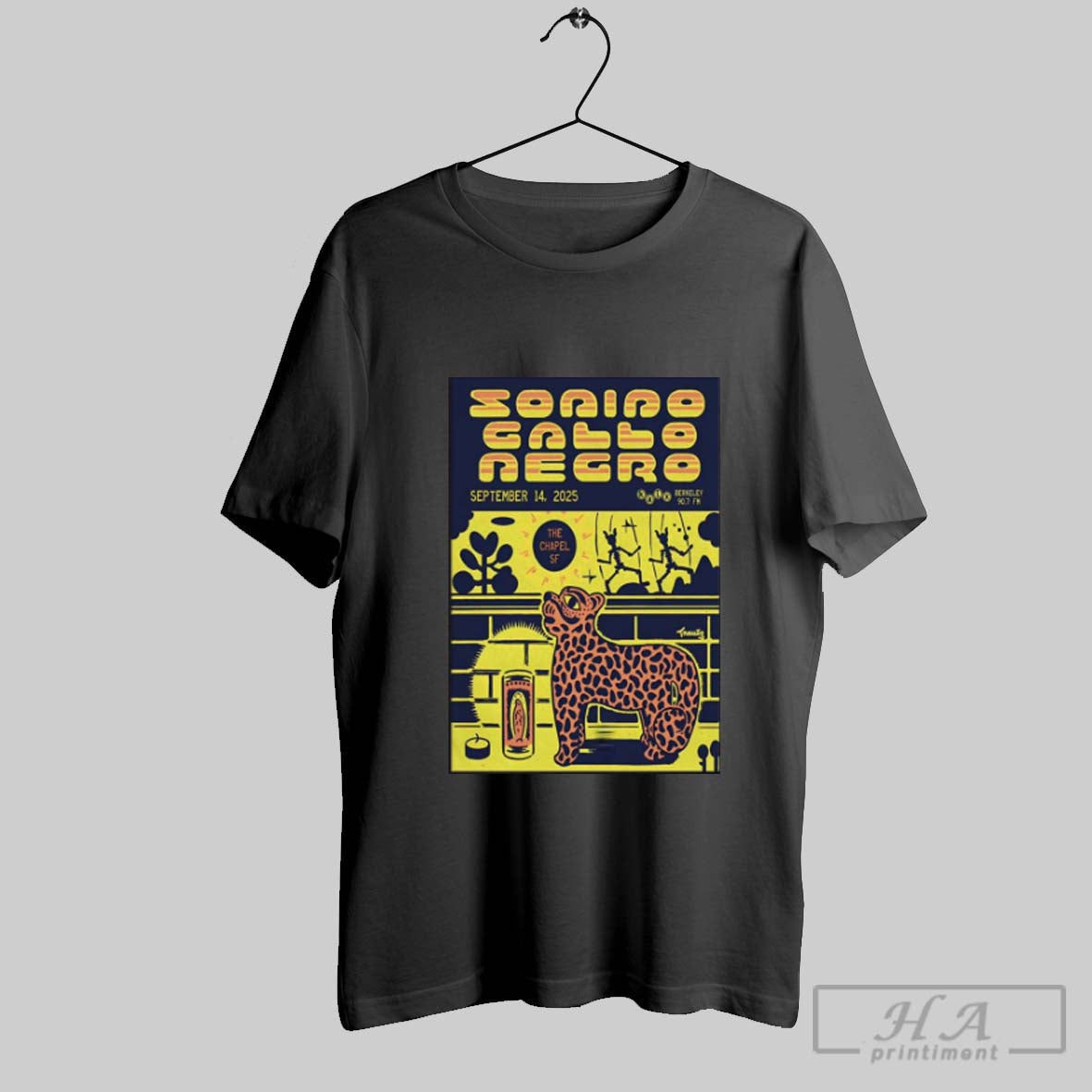 Poster Sonido Gallo Negro September 14 2025 San Francisco Ca Tee