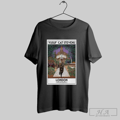 Poster Yusuf Cat Stevens Show London Uk September 14 2025 Theatre