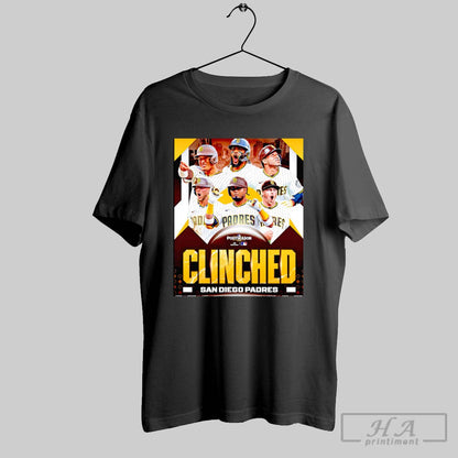Postseason 2025 Clinched San Diego Padres Long Sleeve Retro Merch