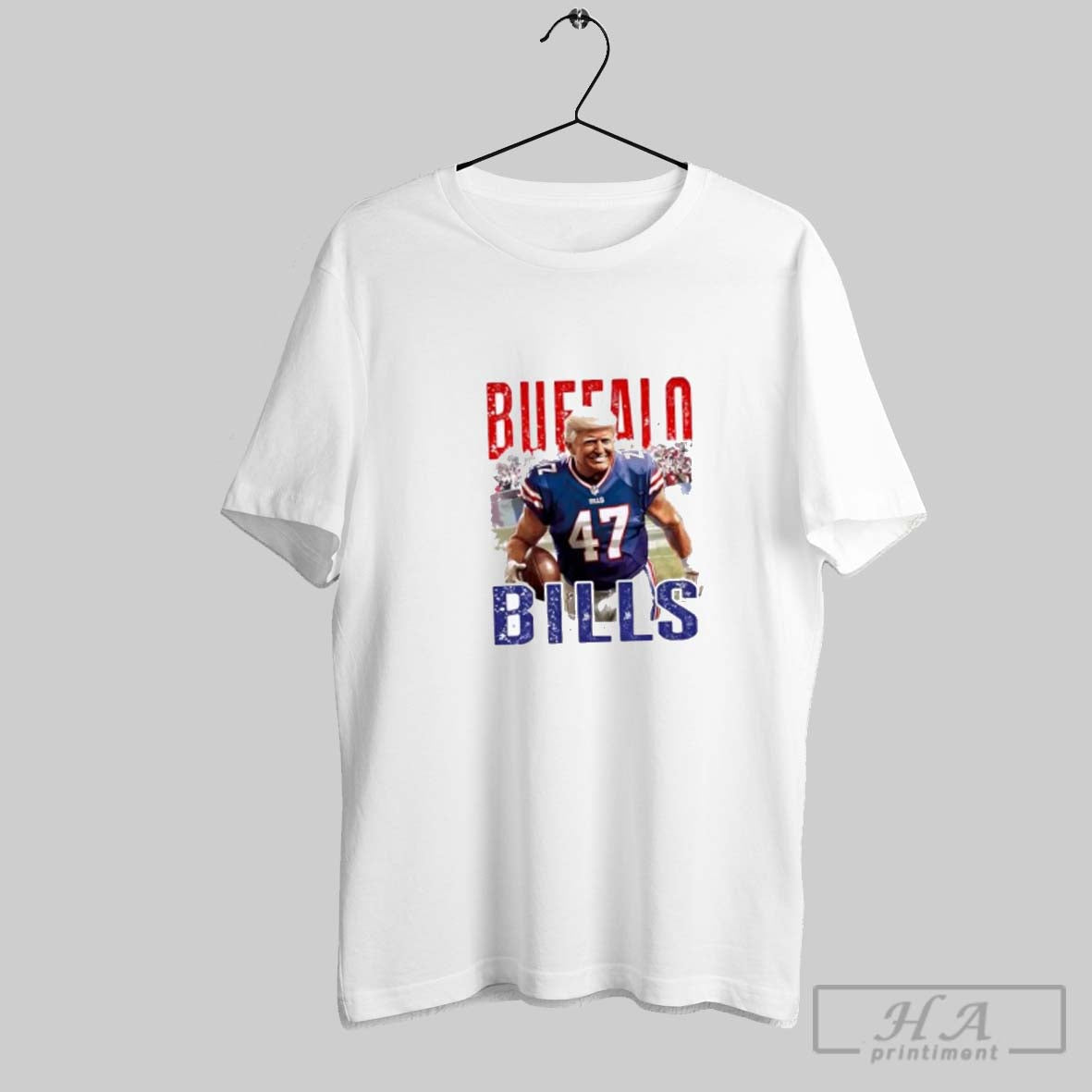 President 47 Trump Buffalo Bills Football Shirt Classic Apparel