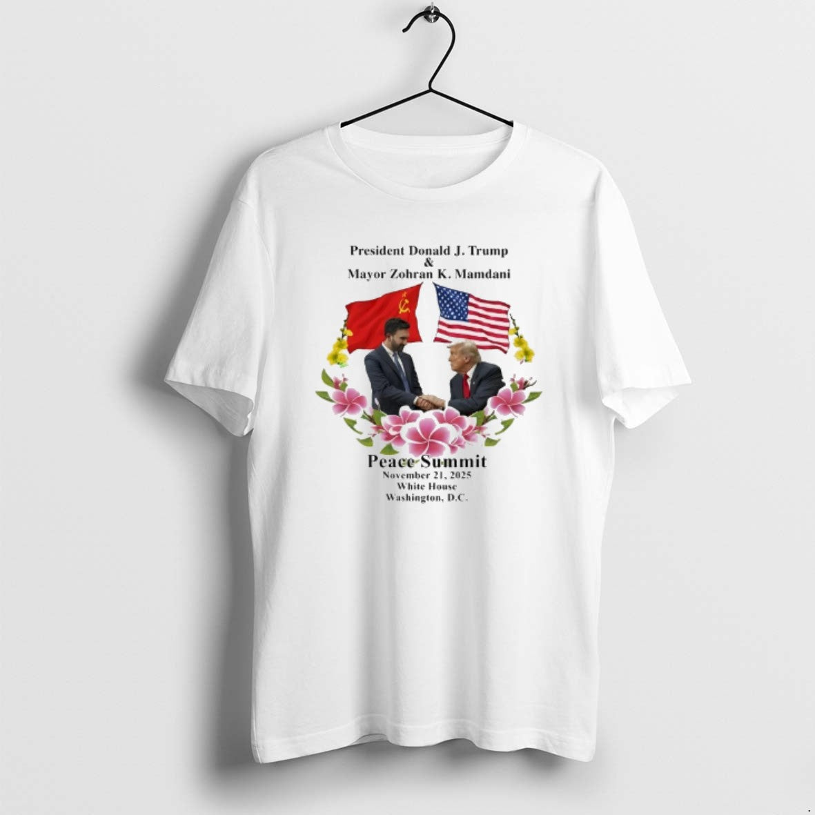 President Donald J Trump And Mayor Zohran K Tank Top Elegant Apparel