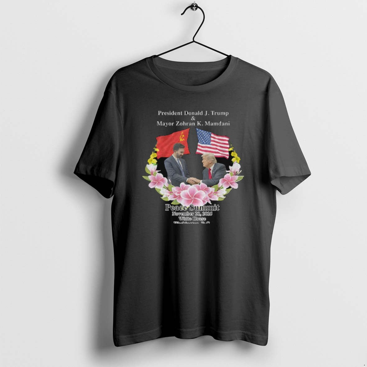 President Donald J Trump And Zohran K Tee Designer Art