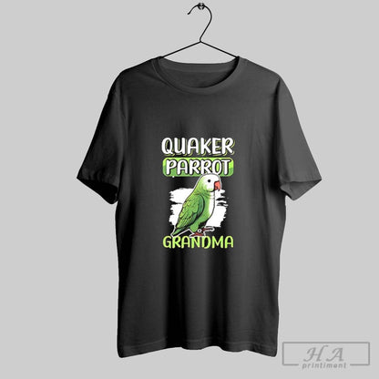 Quaker Parrot Grandma Hoodie Authentic Fashion
