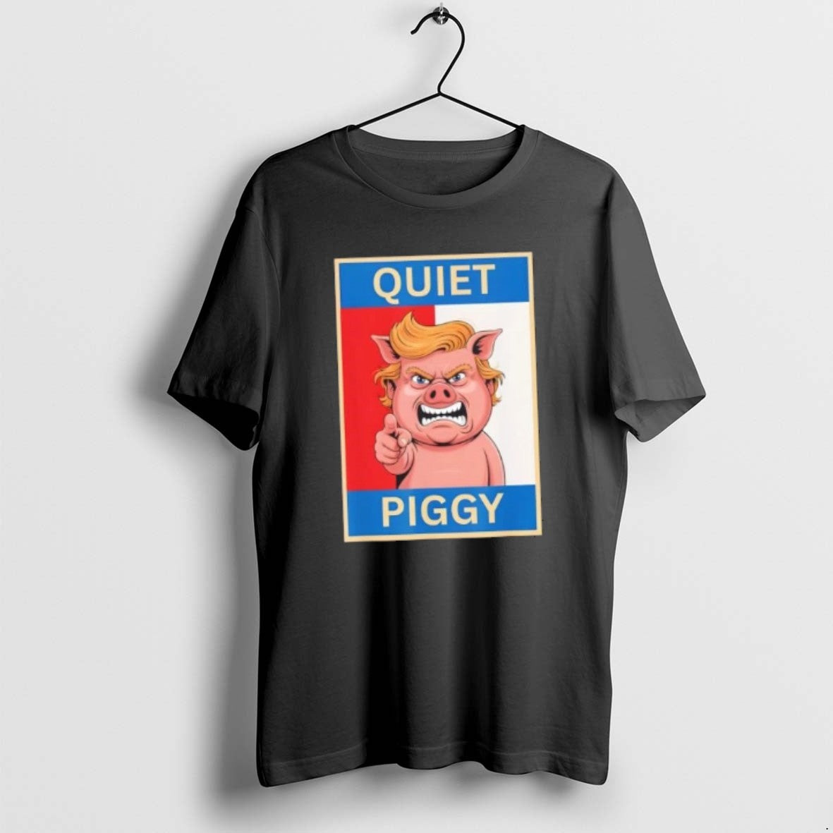 Quiet Piggy Said President To Reporter Sweatshirt Classic Apparel