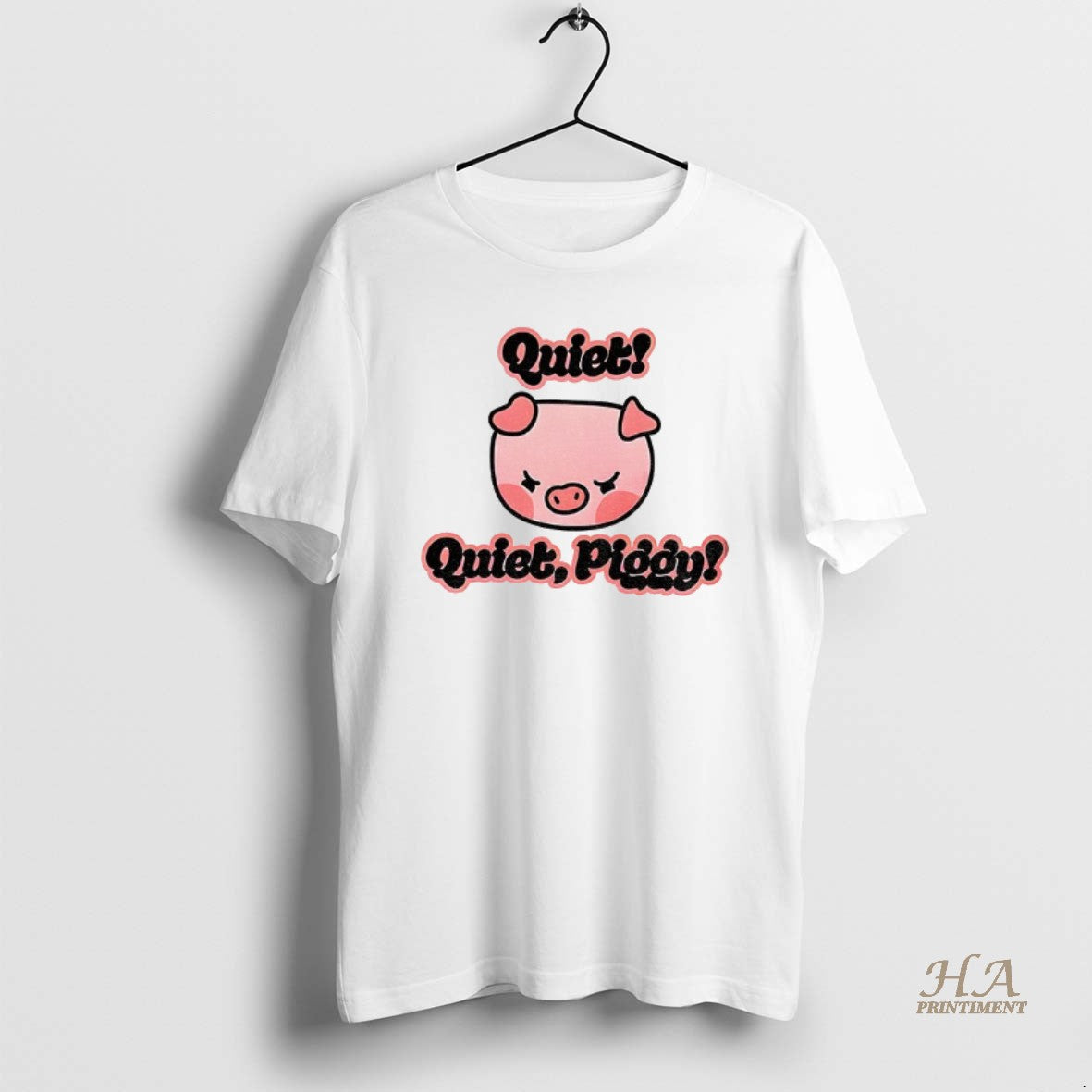 Quiet Quiet Piggy Sweatshirt Vintage Outfit
