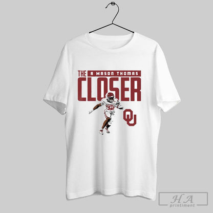 R Mason Thomas Closer Oklahoma Sooners Long Sleeve Modern Merch